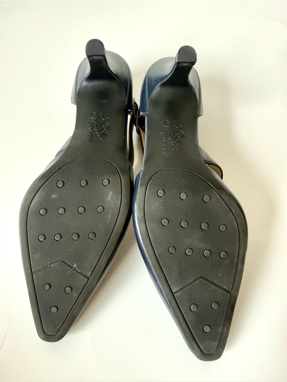 LIFE STRIDE Kamala Navy Pointed-Toe Cross-Strap Heels—SZ. 7.5 - Picture 11 of 14